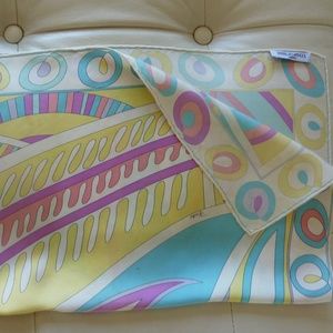 Emilio Pucci Vintage Silk Scarf